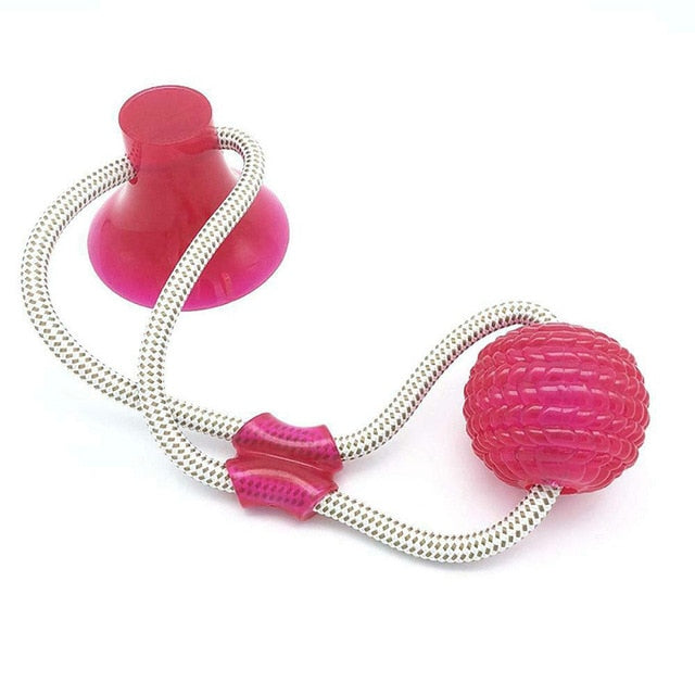 Pet Dog Toys Silicon Suction Cup Tug dog toy Dogs Push Ball Toy Pet Tooth Cleaning Dog Toothbrush for Puppy large Dog Biting Toy-4